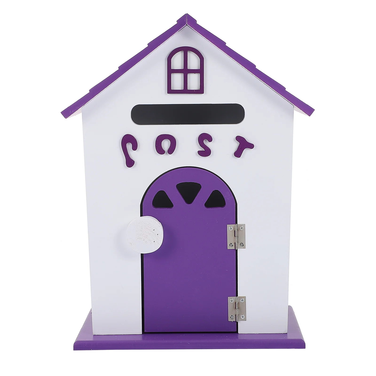 

1Pc Small House Mailbox Decorative Suggestion Box Home School Letter Box