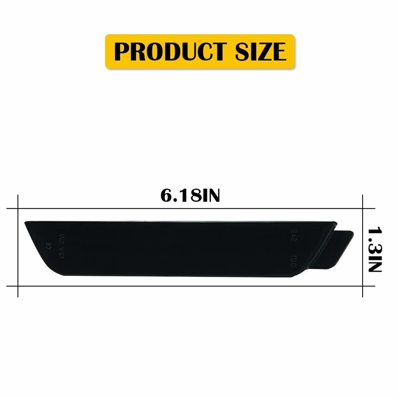 Для Chevy Camaro 2010-2015 автомобиля передний янтарный задний красный светодиодный