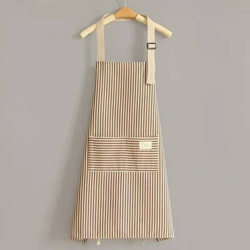 

Льняной полосатый фартук