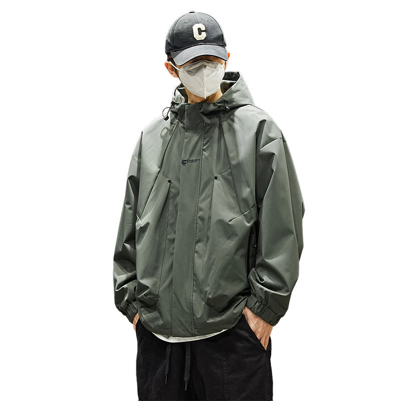 Romon 2024 весенне-осенняя новая куртка мужская модная брендовая повседневная одежда