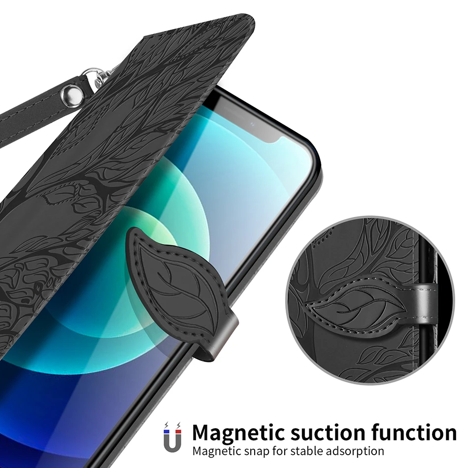 Роскошный флип-чехол для Xiaomi 11T 11 Lite POCO M3 X3 Redmi 9 9A 9C 9T Note Pro 9S 10 10S 11S кожаный
