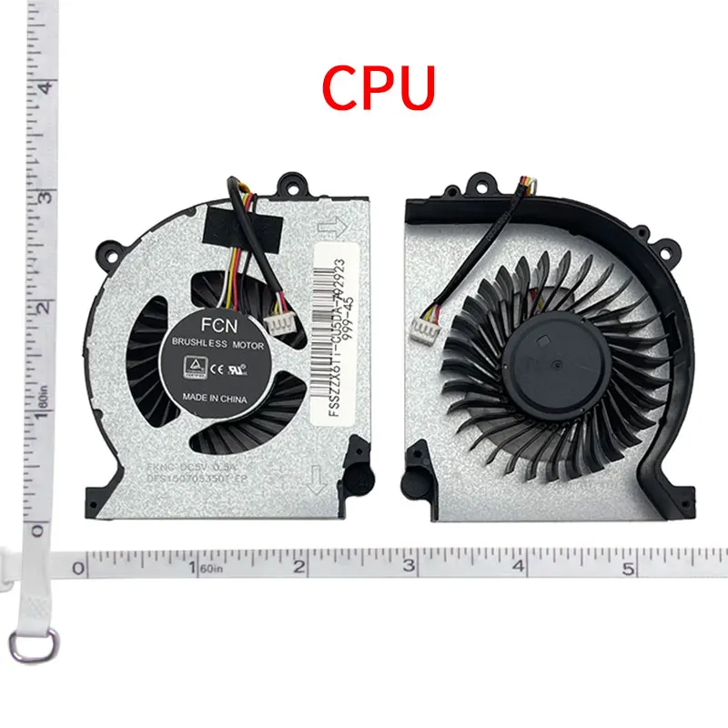 Новый вентилятор охлаждения процессора и графического ноутбука для Hasee