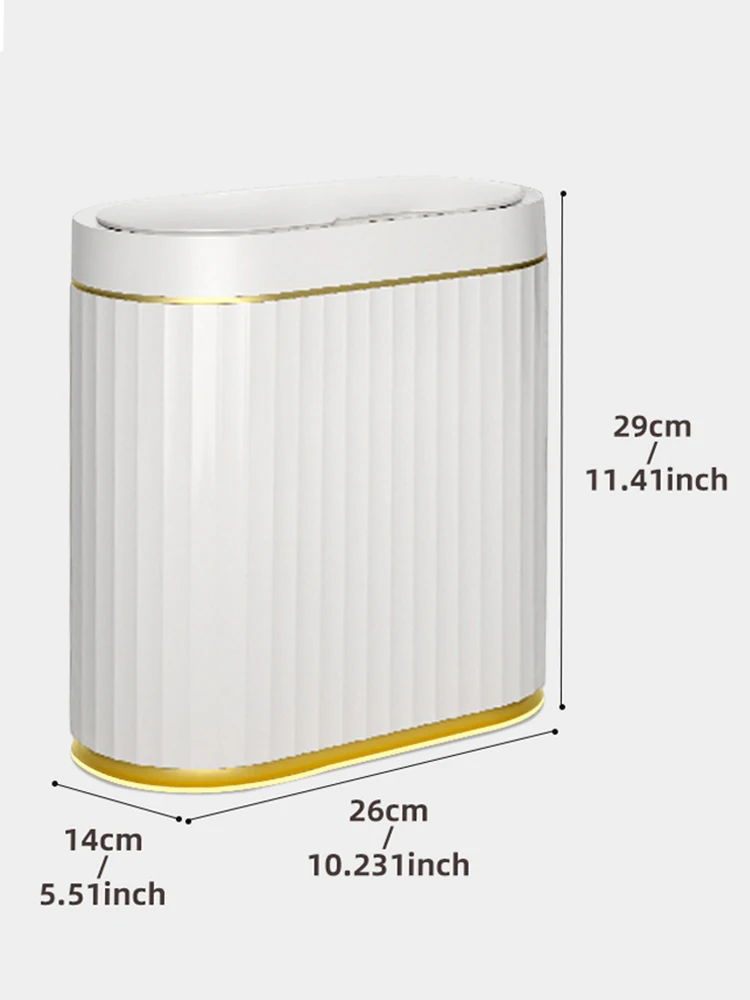 Мусорная корзина Joybos с электронным автоматическим умным датчиком бытовой