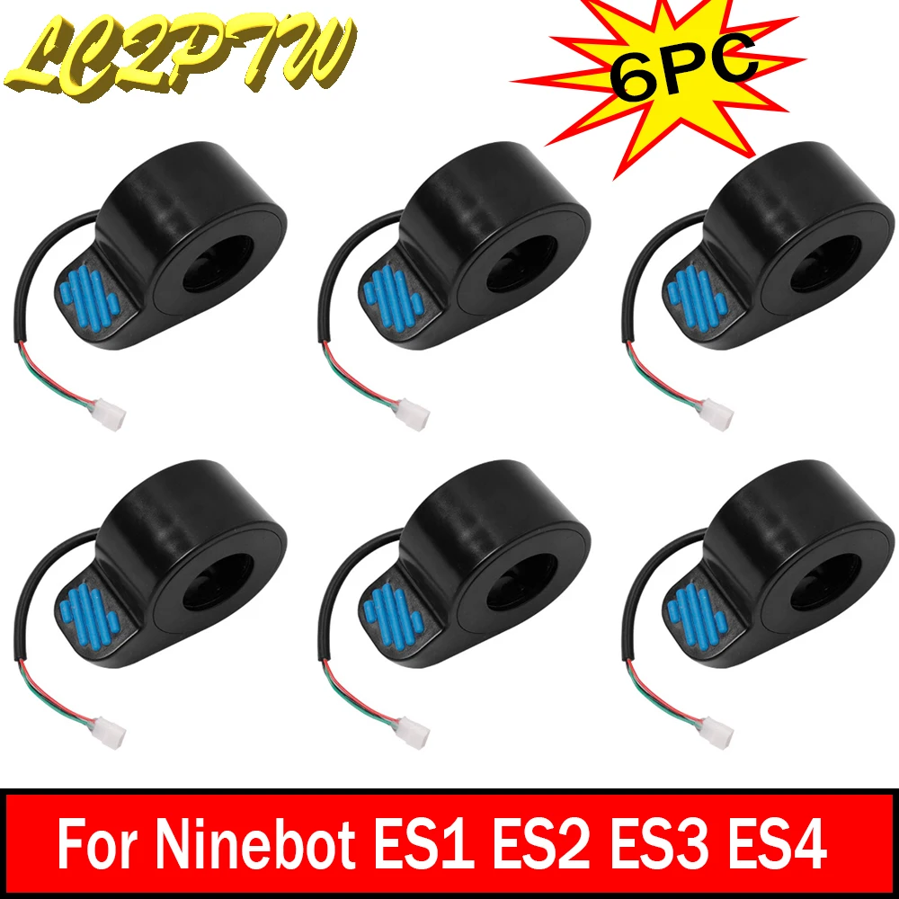 

6 шт., электрическая дроссельная заслонка для Ninebot ES1 ES2 ES3 ES4