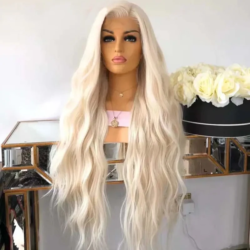 Пепельно-русый мелирование свободная глубокая волна для женщин повседневная