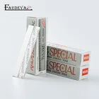 10 шт., набор лезвий для триммера бровей, из нержавеющей стали