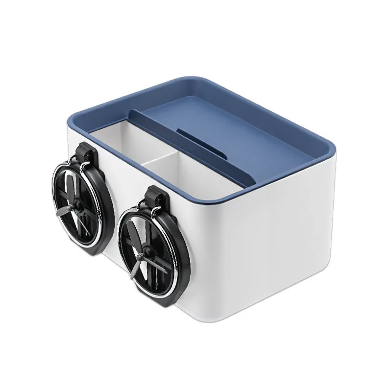 

Multifunction Storage Box For Car Tissue Mask Organizer Box Creative Storage Case With Water Bottle Holder Rack Car Storage Bin