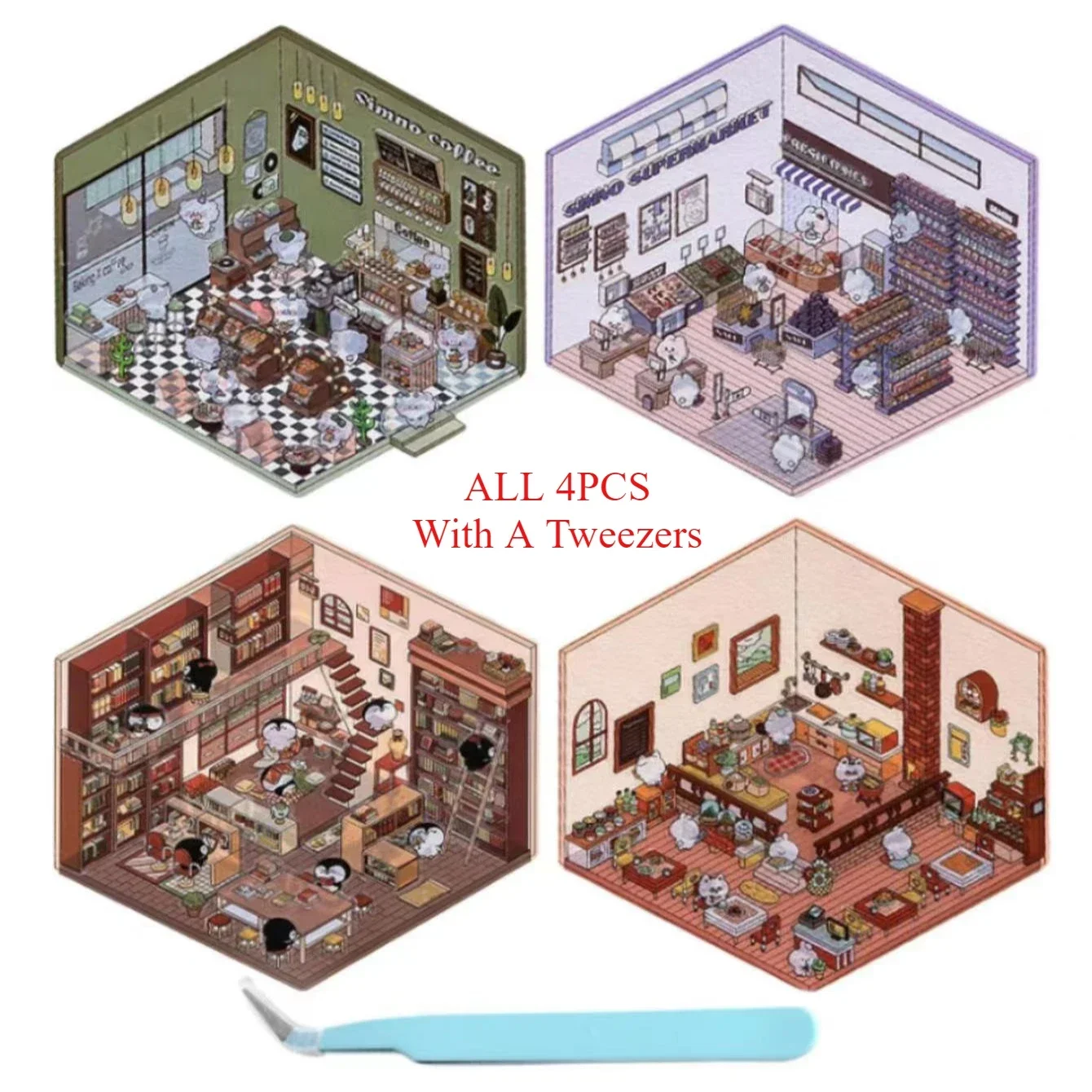 

3D бумажная наклейка