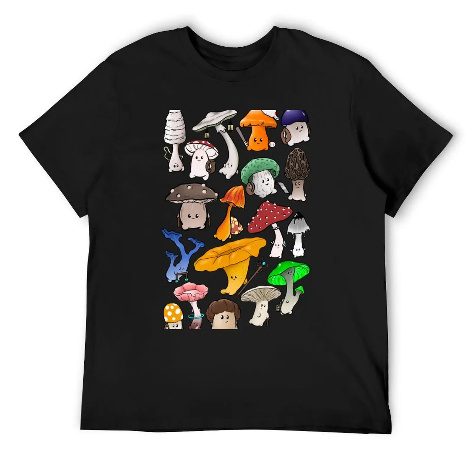 Футболка Item Mushies футболки с аниме простые забавные для мужчин