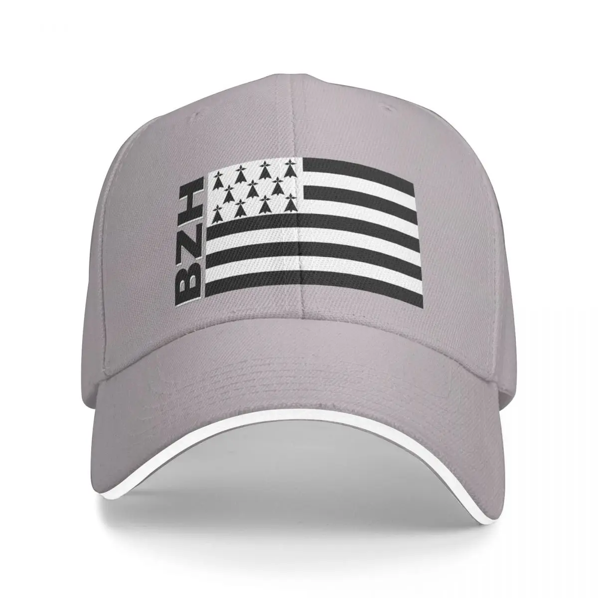 

New BZH - Breizh - Bretagne - Brittany France Cap Baseball Cap Golf cap Bobble hat hats woman Men's