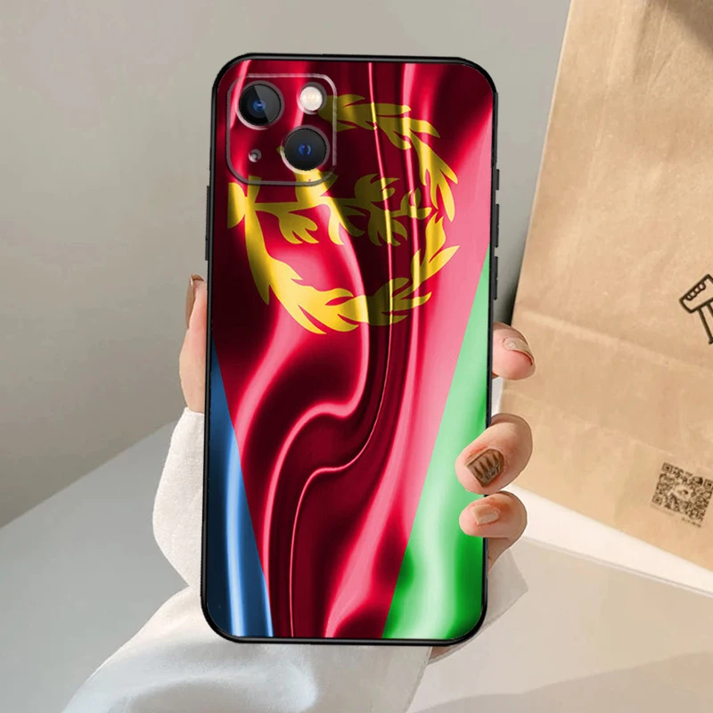 Чехол с флагом Эритреи для iPhone 12 Pro Max 11 13 X XR XS MAX 7 8 Plus SE 2020 Mini Coque |