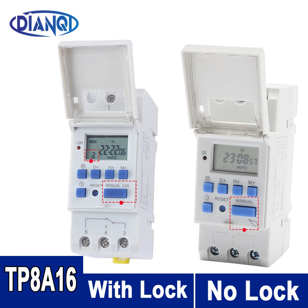 

Программируемый таймер реле DIANQI