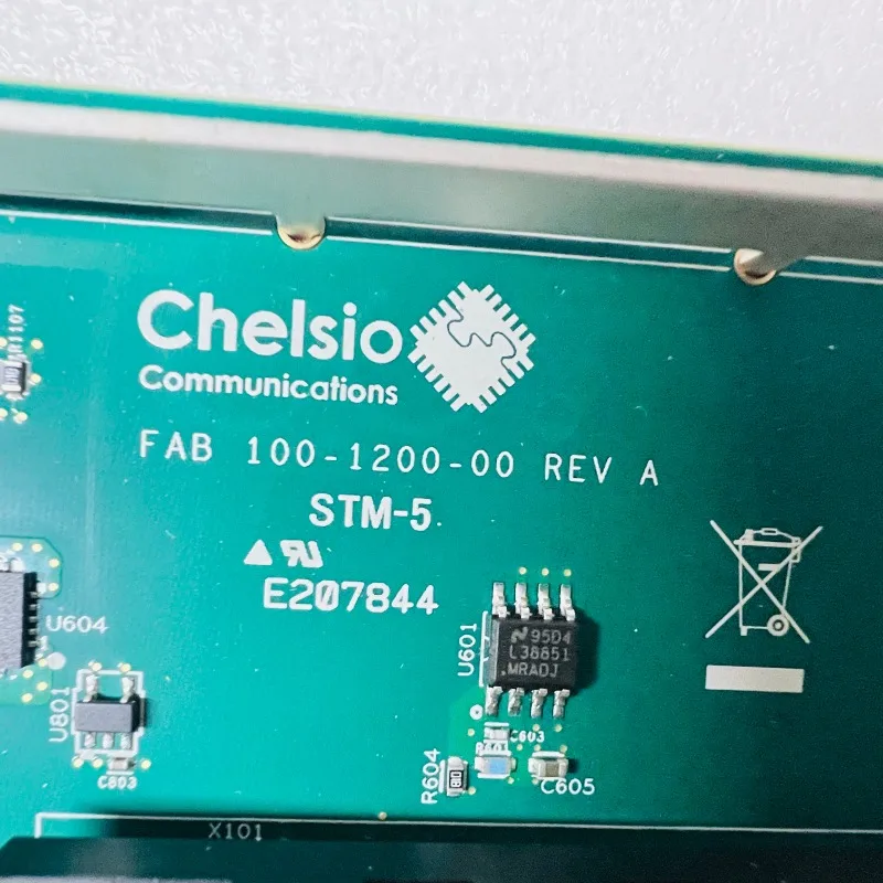 Фото Запчасти для сетевой карты Chelsio T540-CR 10G SFP+ с 4 портами 10-гигабитного сетевого интерфейса 0G9WD1 RDMA №3