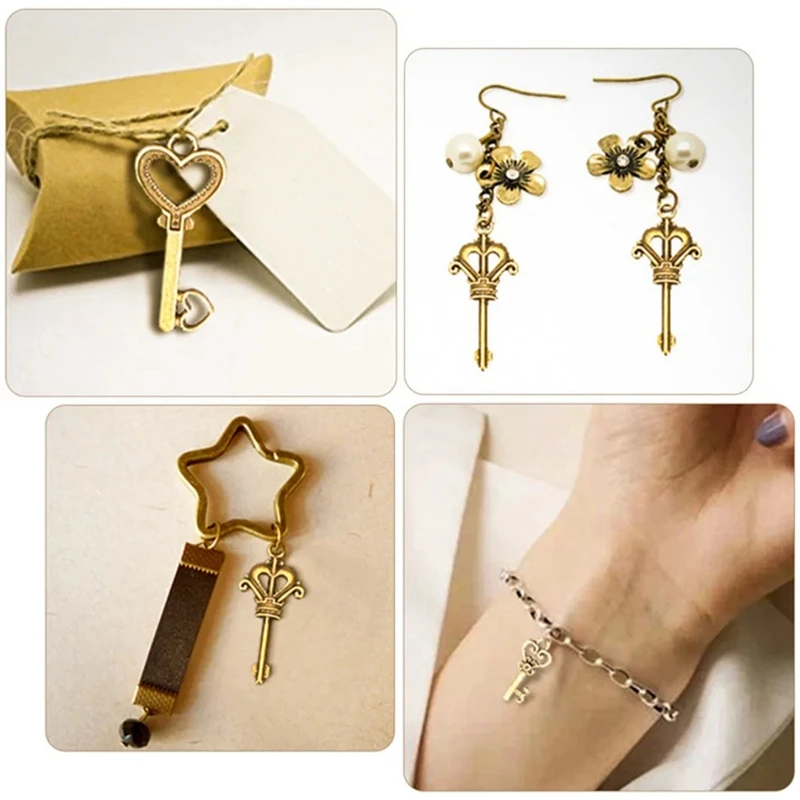 125 шт. ретро античный латунный винтажный Бронзовый старинный декоративный замок