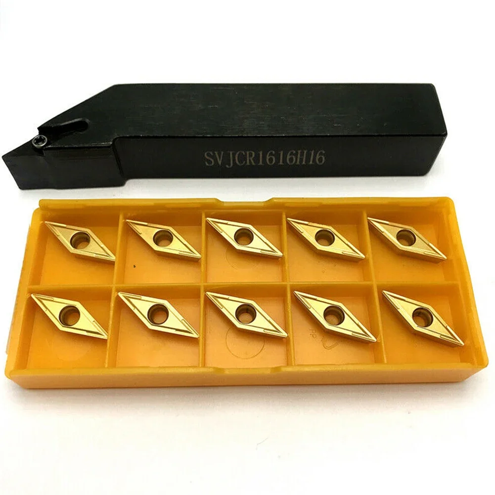 Ручной держатель для токарного инструмента VCMT160404 VCMT331 SVJCR1616H16 диаметр хвостовика