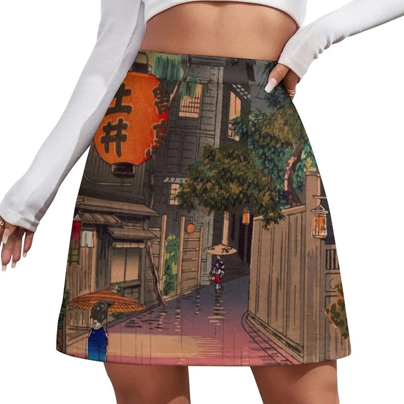 Мини-юбка Ushigome Kagurazaka корейская одежда женские элегантные платья для женщин