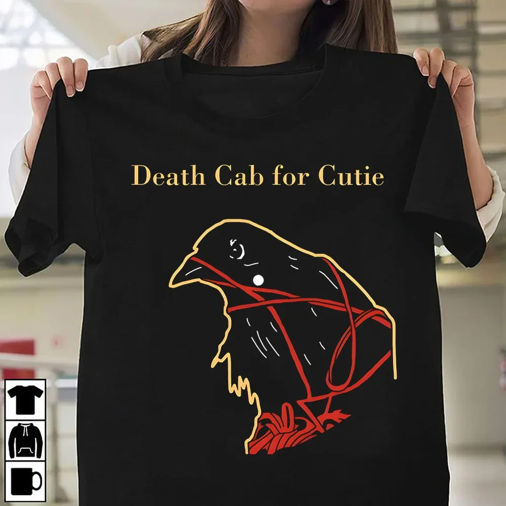 Death Cab for Cutie T Shirt Size S-5XL Short Sleeve Black Cotton NL2720