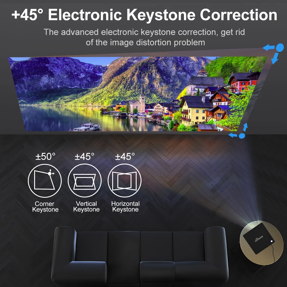 Портативный мини-проектор Vivicine K3 Full HD Wi-Fi Android 1920x1080P