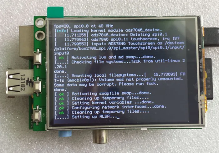3 2 дюймовый 26PIN TFT ЖК-модуль с сенсорной панелью XPT2046 для Raspberry Pi B / + 320*240 интерфейс