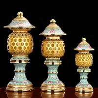 led lamp enamel color god table lamp changming bodhisattva lamp buddha lamp for buddha electronic lotus lamp
