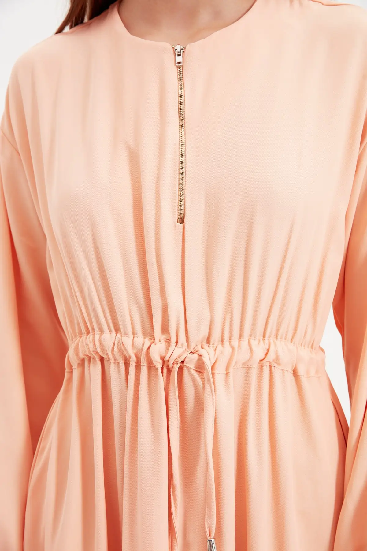 

Trendyol Bike Collar Belted Dress TCTSS21EL4206