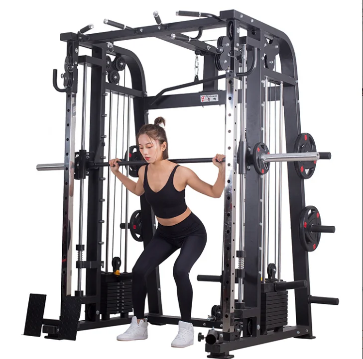 Смит Комплексный тренажер для фитнеса домашнего и коммерческого использования