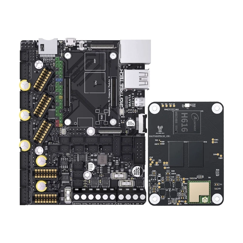

Комплект платы управления основной платой H4GA Manta E3EZ + CB1-V2.2 для Ender-3/-V2/Pro, BIQU-B1 3D-принтер, бесшумная плата