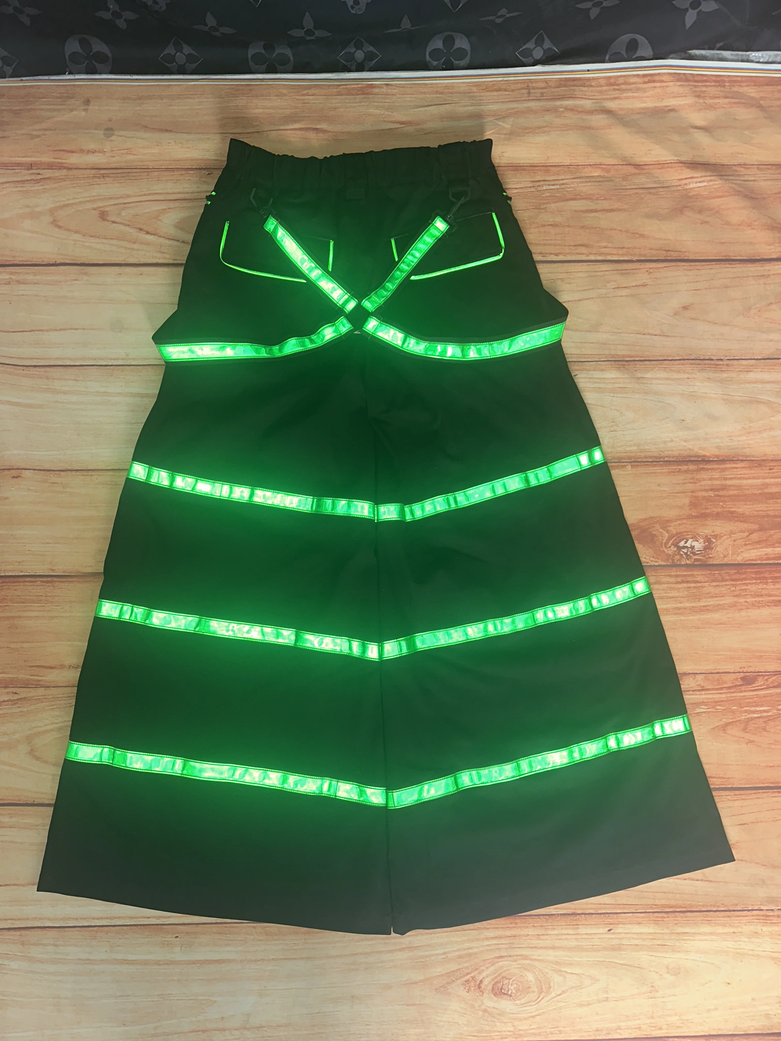 Фото PHATTPANT Phat Pants Shuffle Dance Harder Styles Melbourne Shuffle Rocking Hardstyle Heatwave Rave Wave Rave Gear Stripes C016 №4