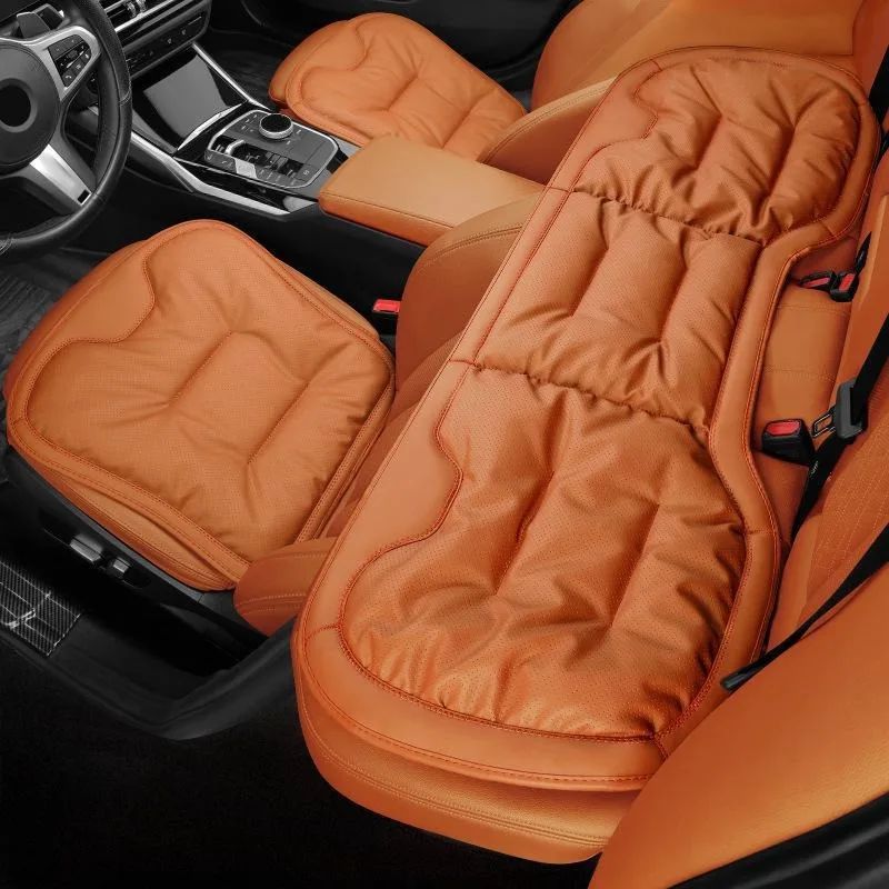 Фото Кожаные дышащие Чехлы для автомобильных сидений Honda Accord CRV Civic XRV №2