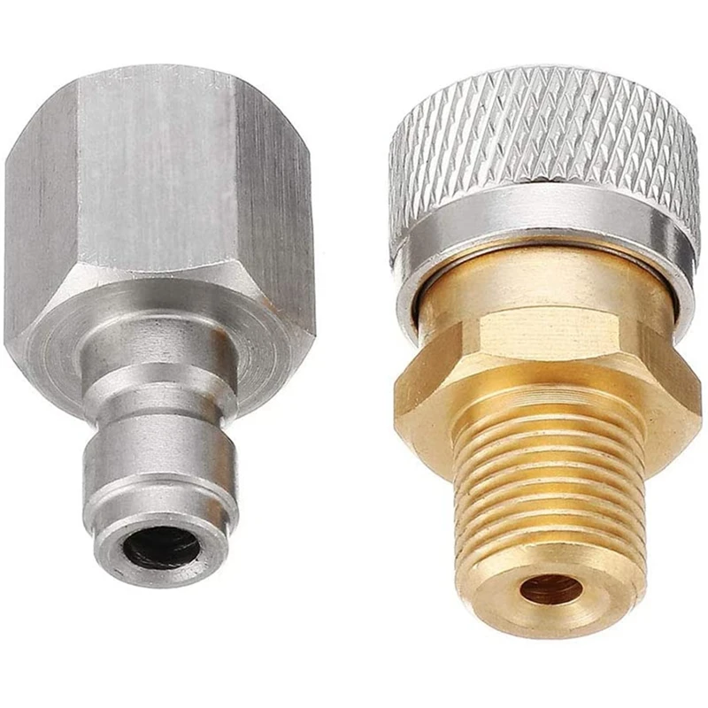 1/8 BSP Quick Change Coupling Connections Комплект адаптеров для зарядки адаптер быстрой замены