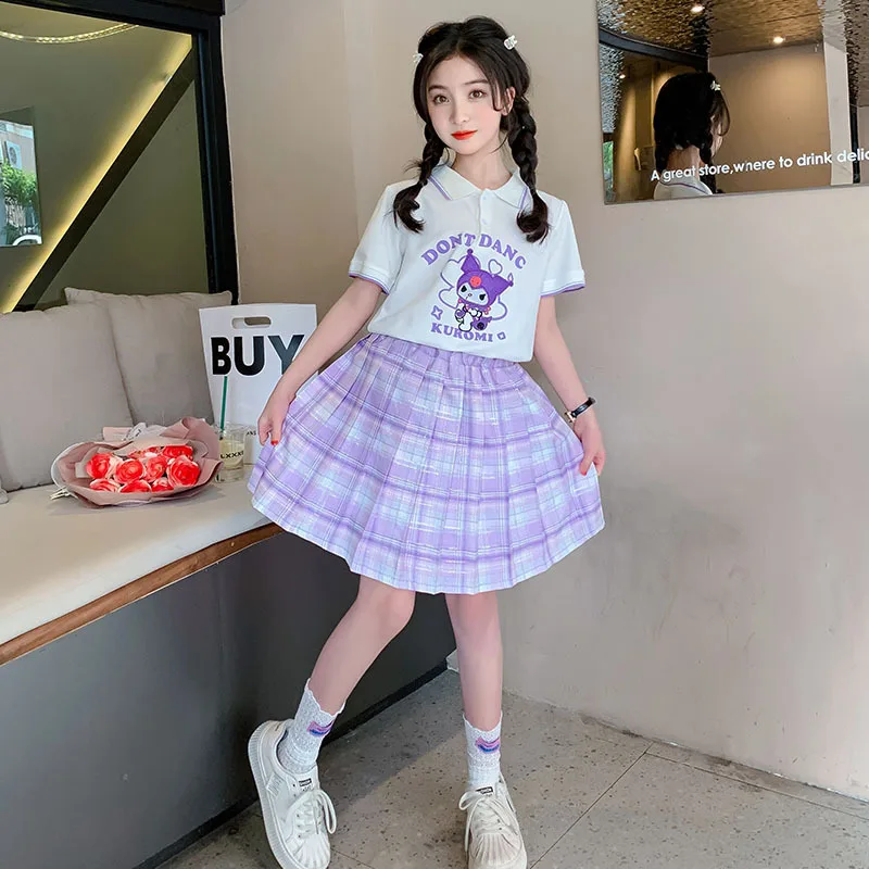 Детский комплект Miniso милый полиэстер хлопок лето