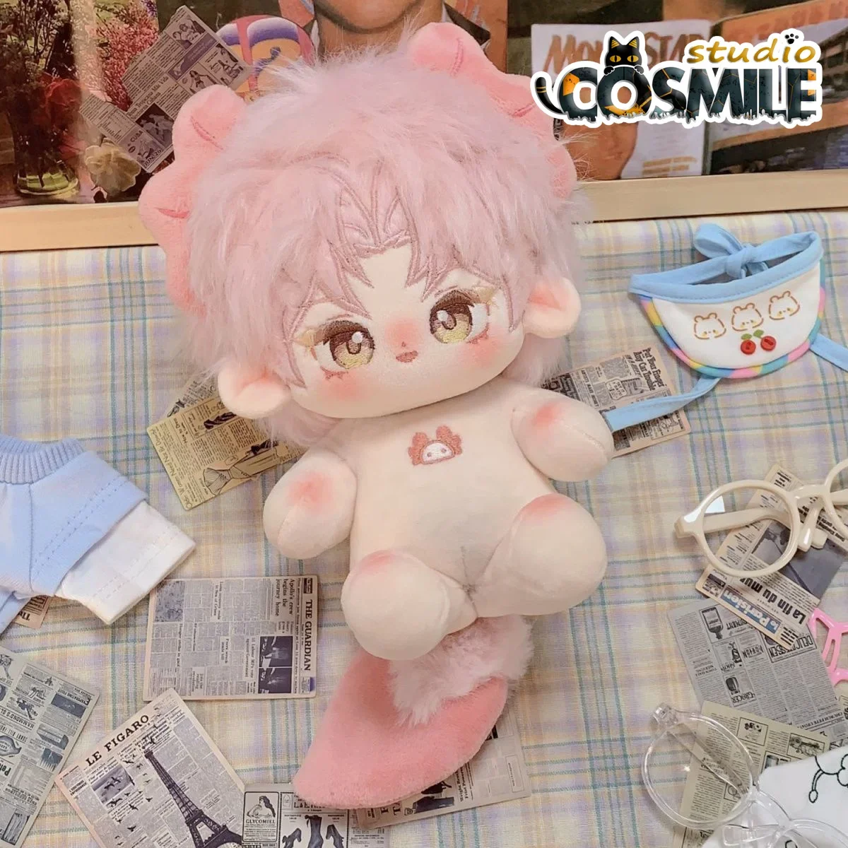 Плюшевая кукла динозавр Yokai Liudun 20 см