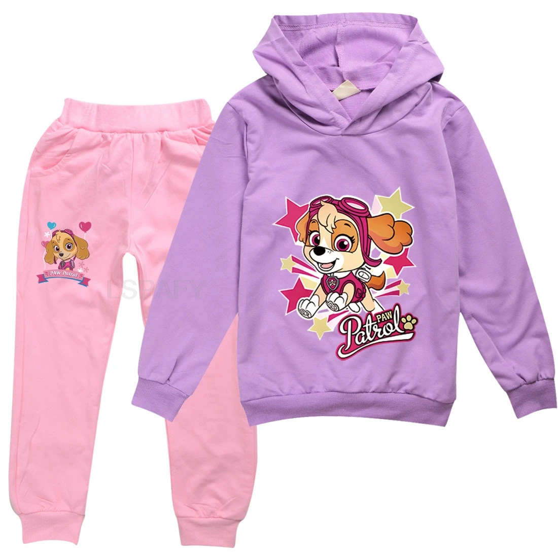 Толстовка с мультяшным принтом Щенячий патруль детская одежда забавный свитшот