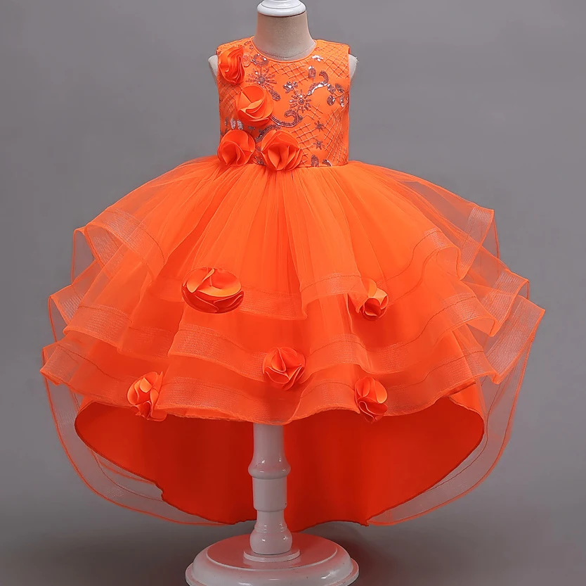 Летнее платье принцессы с цветочным рисунком для мальчиков шоу ведущего пианино