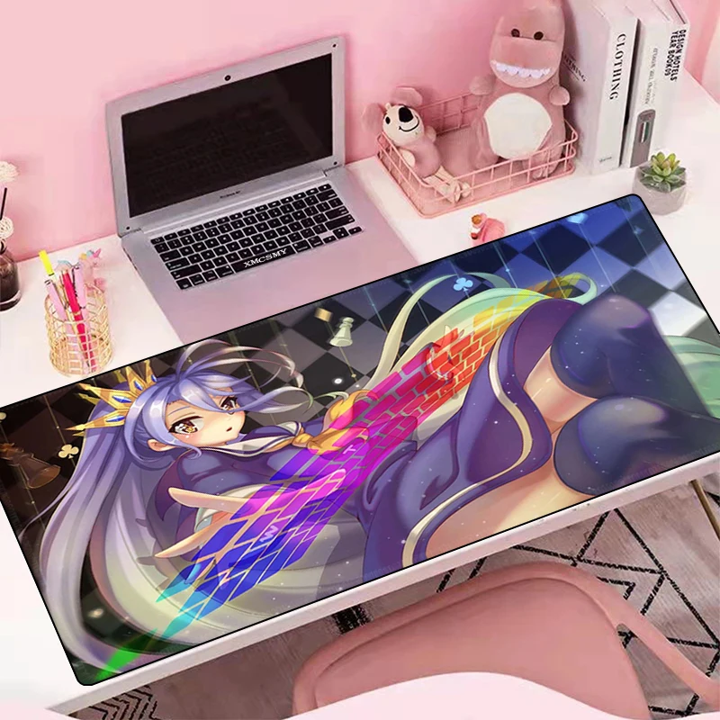 

Extended Pad Xxl Mouse Mat No Game No Life Pc Gamer Accessories Mats Anime Gaming Animes Computer Tables Moused Keyboard Mause