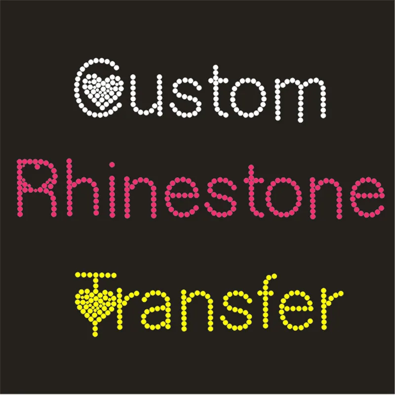 Логотип под заказ искусственные топы горячая фиксация хрустальные декоративные