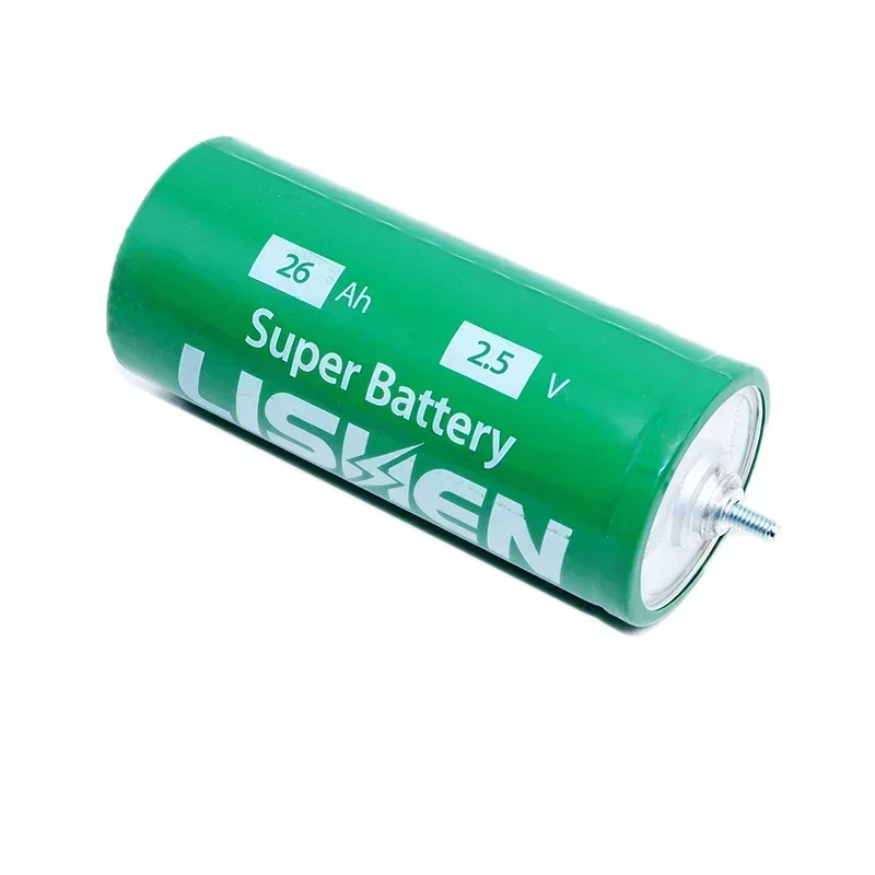 Новый аккумулятор LTO 2 5 В 26 Ач DIY 12 24 100% оригинальный литий-титанатный Lishen 20C для