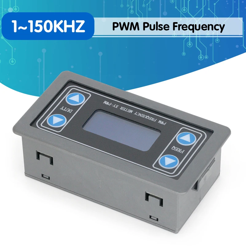 Генератор сигналов 1 Гц ~ 150 кГц цифровой дисплей ШИМ-импульсный Частотный рабочий