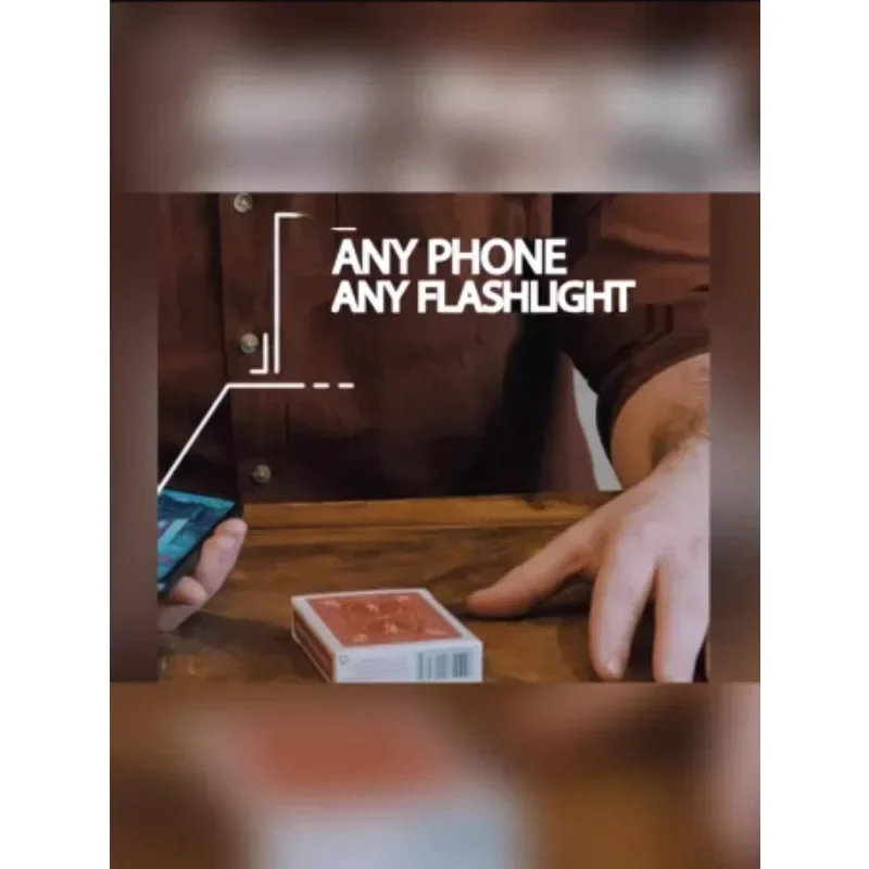 Фото Light Box Gimmicks от Sebastien Calbry Card Magic and Trick Decks Карты-волшебники для начинающих Волшебный реквизит Уличный ментализм №4