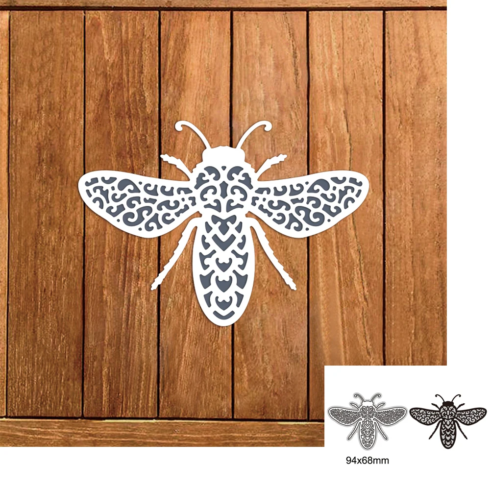 

Bee/Honeybee Shape Insect Metal Cutting Dies For DIY Scrapbook Cutting Die Paper Cards Embossed Decorative Craft DieCut New 2023
