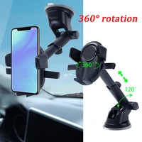suction cup car phone holder multifunctional gps air outlet dashboard auto clamp car phone holder for iphone google xiaomi