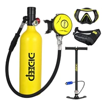 dideep 1l mini scuba diving gearbottlecylinder oxygen professional diving equipment scuba kit water pump