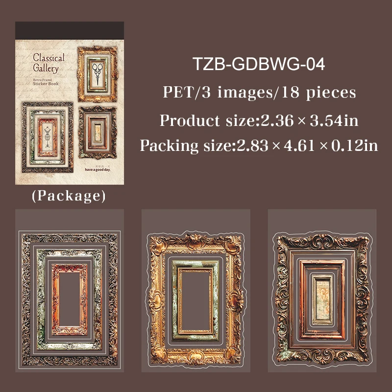 

Винтаж стикеры "Галерея": Барокко и пейзажи