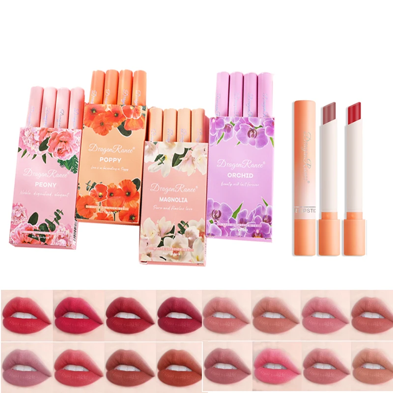 

4 шт./коробка, матовая помада