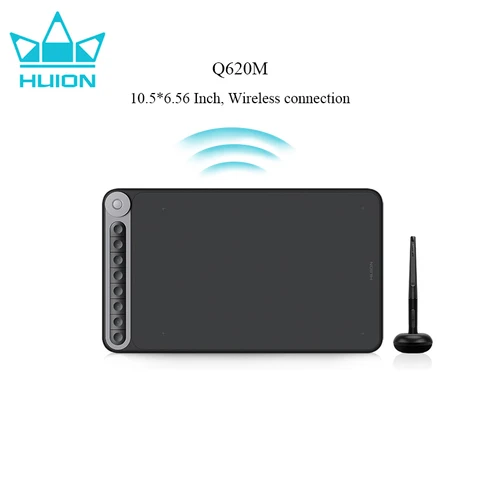 Графический планшет HUION Q620M для рисования, 10,5*6,56 дюймов