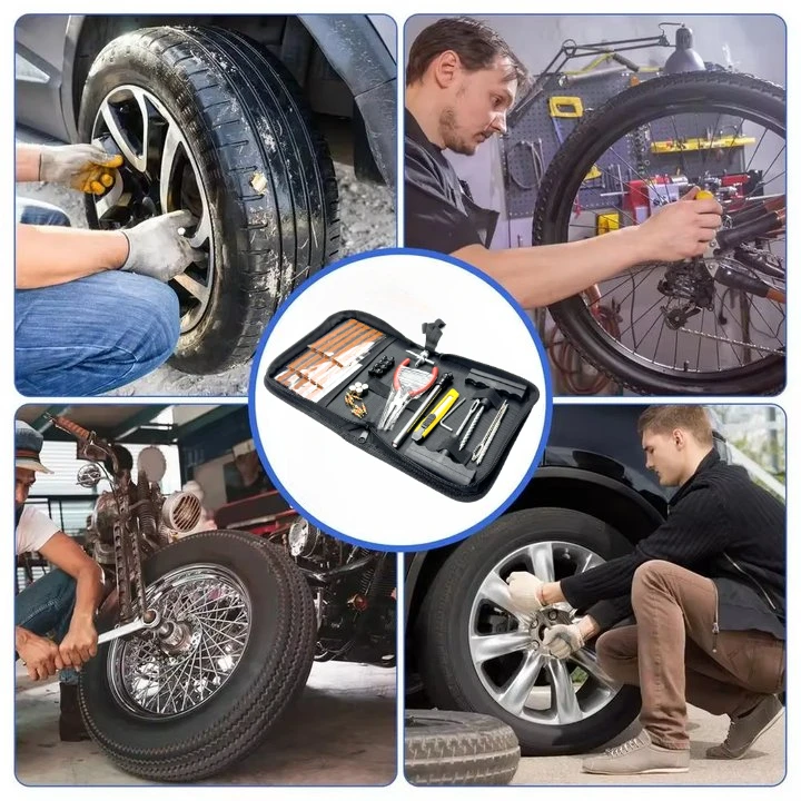 Инструмент для ремонта автомобильных шин с резиновыми полосками Инструменты