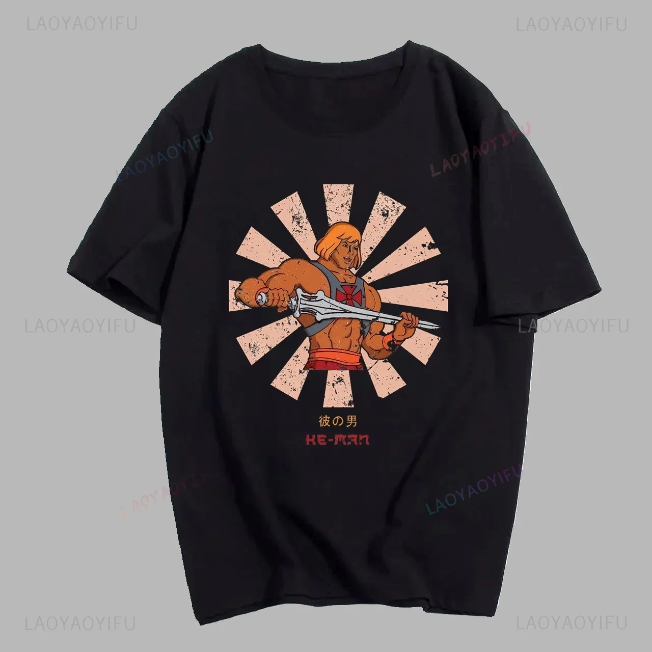 Модная уличная одежда детские воспоминания ретро 80-х годов аниме унисекс с