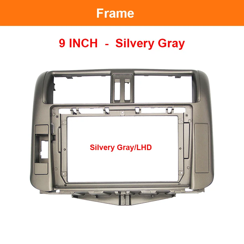Для TOYOTA Prado LHD 2009-2013 9-дюймовый автомобильный DVD стерео радиорамка приборная панель