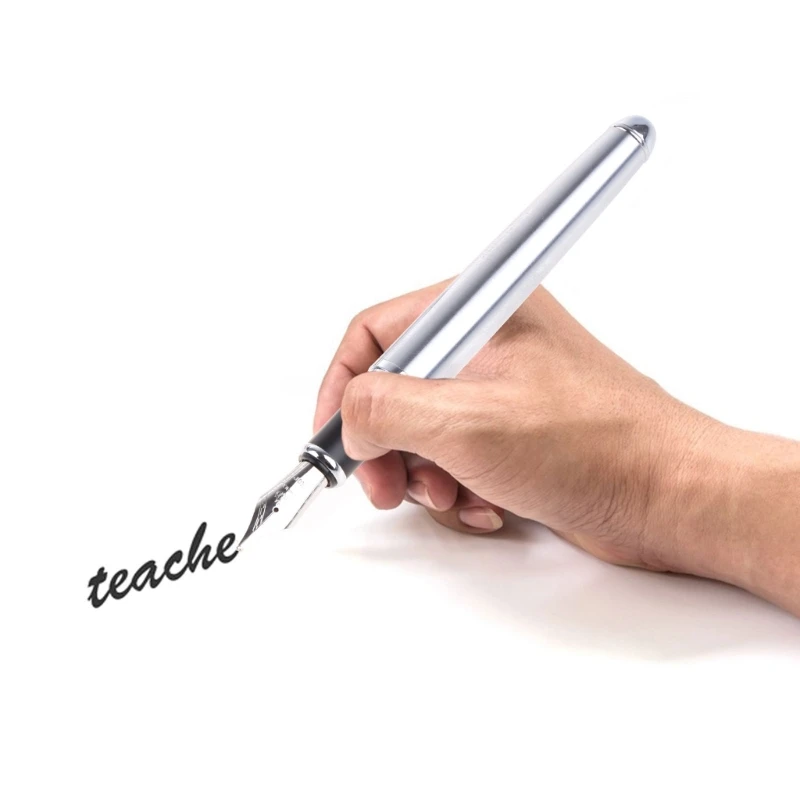 Лидер продаж новая авторучка Jinhao X750 из серебряной нержавеющей стали среднего