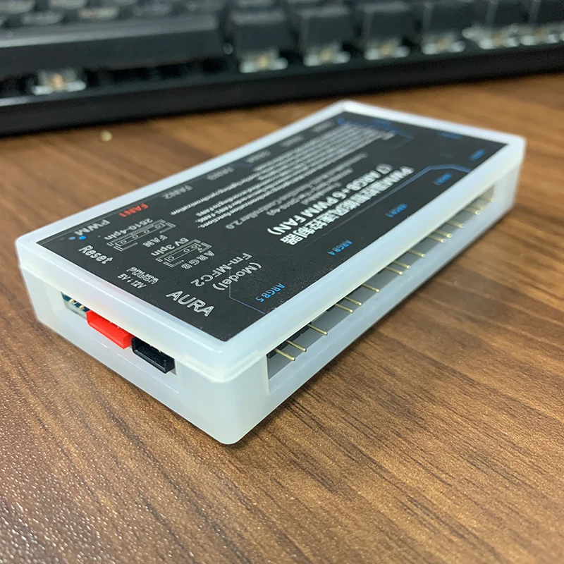 Универсальный Контроллер Скорости Вентилятора Пк С 4 Контактами 6 Портов 3 5 В 7